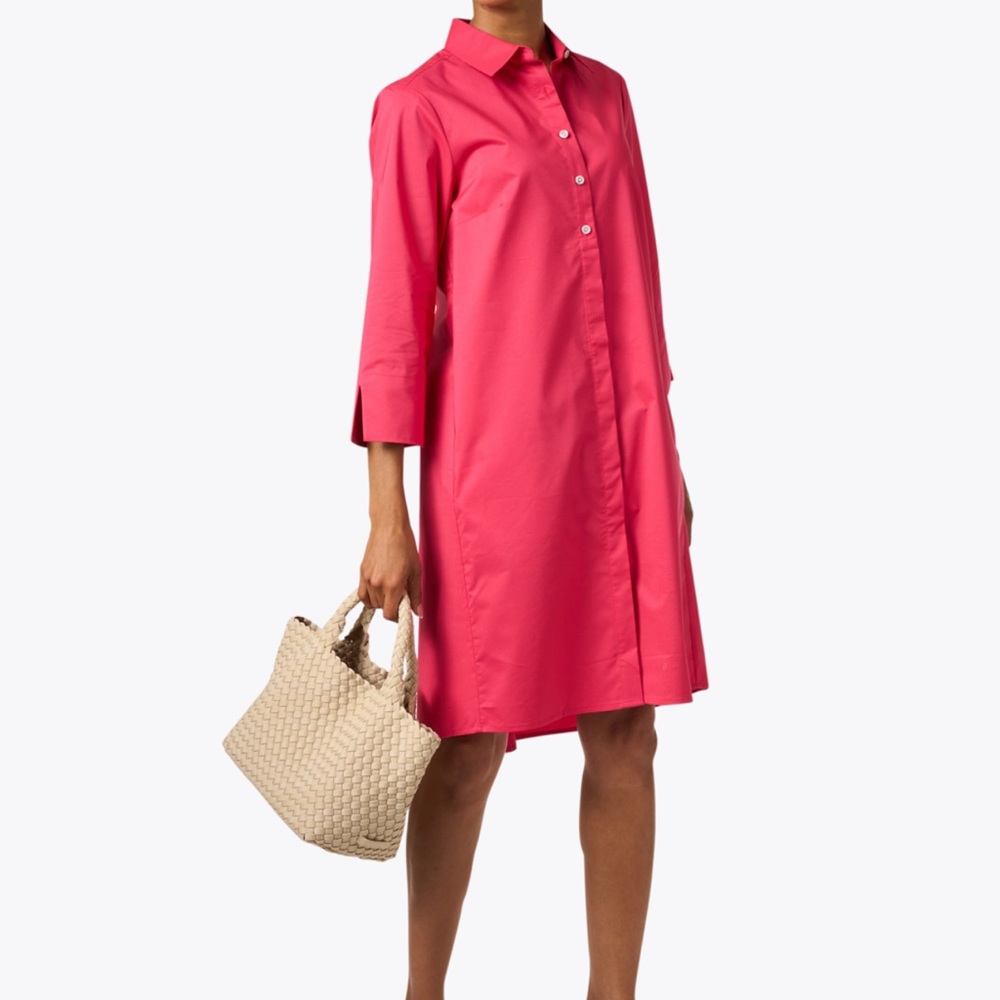 Hinson Wu Isabella Pink Shirt Dress